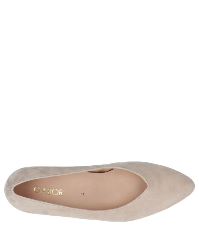 Gabor pump <span>81.431.12</span> 81.431.12 beige - www.bremmerschoenen.info - Bremmer Schoenen