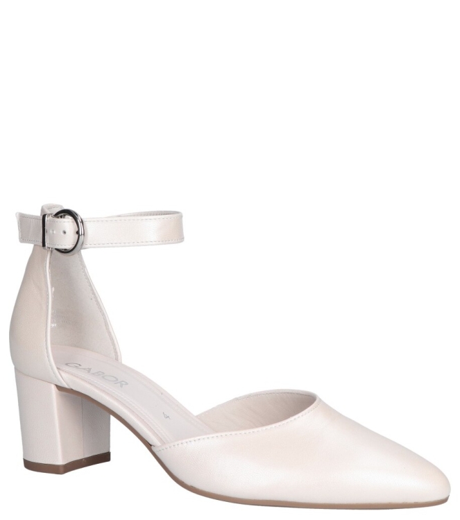 Gabor Gabor pump <span>81.340.60</span> 60 off-white Gabor pump <span>81.340.60</span> 81.340.60 wit - www.bremmerschoenen.info - Bremmer Schoenen