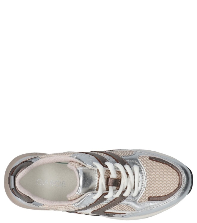 Gabor Gabor sneaker <span>86.586.61</span> 61 puder/silb/mutaro k. Gabor sneaker <span>86.586.61</span> 86.586.61 beige - www.bremmerschoenen.info - Bremmer Schoenen