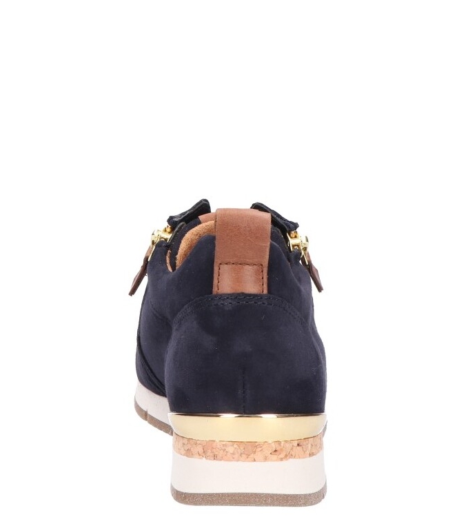 Gabor Gabor sneaker <span>83.411.16</span> 16 dk-blue/camel(gold Gabor sneaker <span>83.411.16</span> 83.411.16 blauw - www.bremmerschoenen.info - Bremmer Schoenen