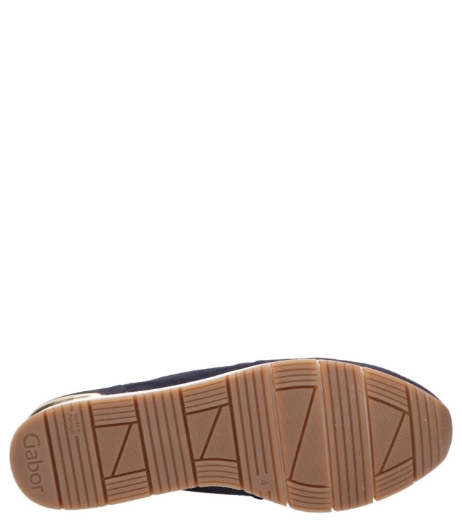 Gabor Gabor sneaker <span>83.411.16</span> 16 dk-blue/camel(gold Gabor sneaker <span>83.411.16</span> 83.411.16 blauw - www.bremmerschoenen.info - Bremmer Schoenen