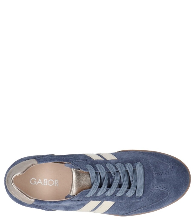 Gabor Gabor sneaker <span>83.300.16</span> 16 denim/panna/puder Gabor sneaker <span>83.300.16</span> 83.300.16 blauw - www.bremmerschoenen.info - Bremmer Schoenen
