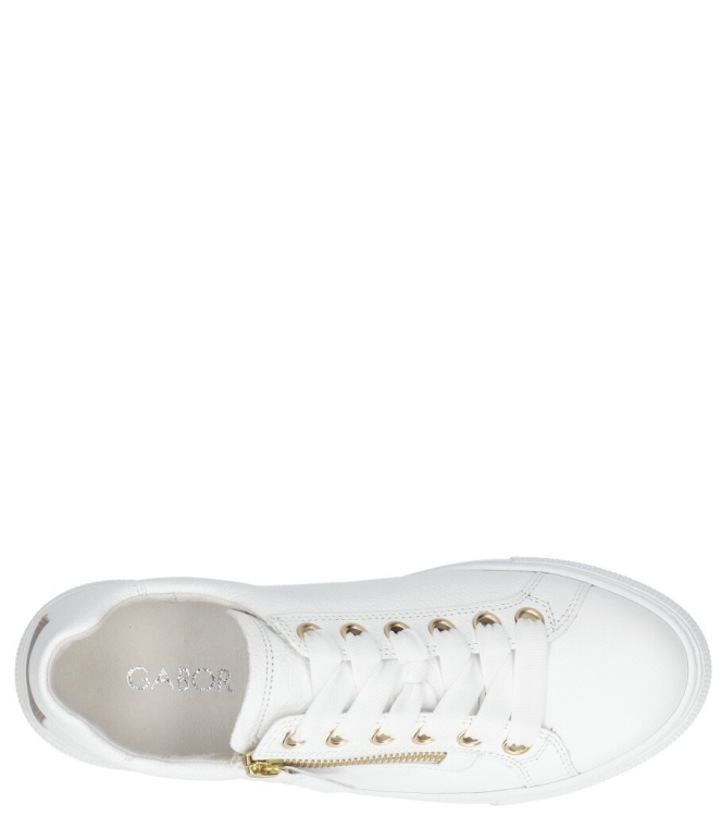 Gabor Gabor sneaker <span>86.465.51</span> 51 weiss/platino Gabor sneaker <span>86.465.51</span> 86.465.51 wit - www.bremmerschoenen.info - Bremmer Schoenen