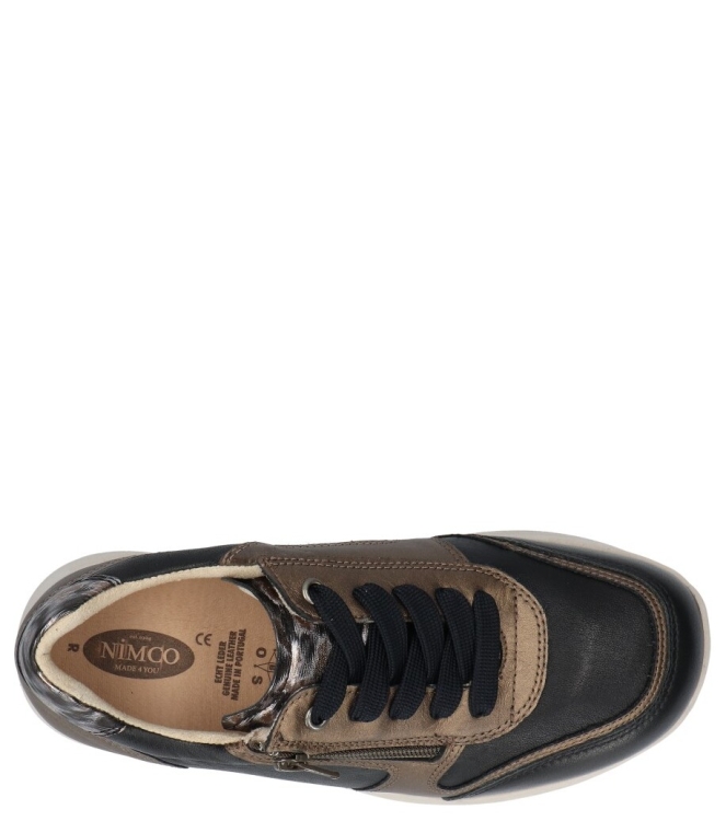 Nimco Nimco sneaker <span>70115.3 080 7006 Sharon Lace KX</span> 080 Black Combi Nimco sneaker <span>70115.3 080 7006 Sharon Lace KX</span> 70115.3 080 7006 Sharon Lace KX zwart - www.bremmerschoenen.info - Bremmer Schoenen