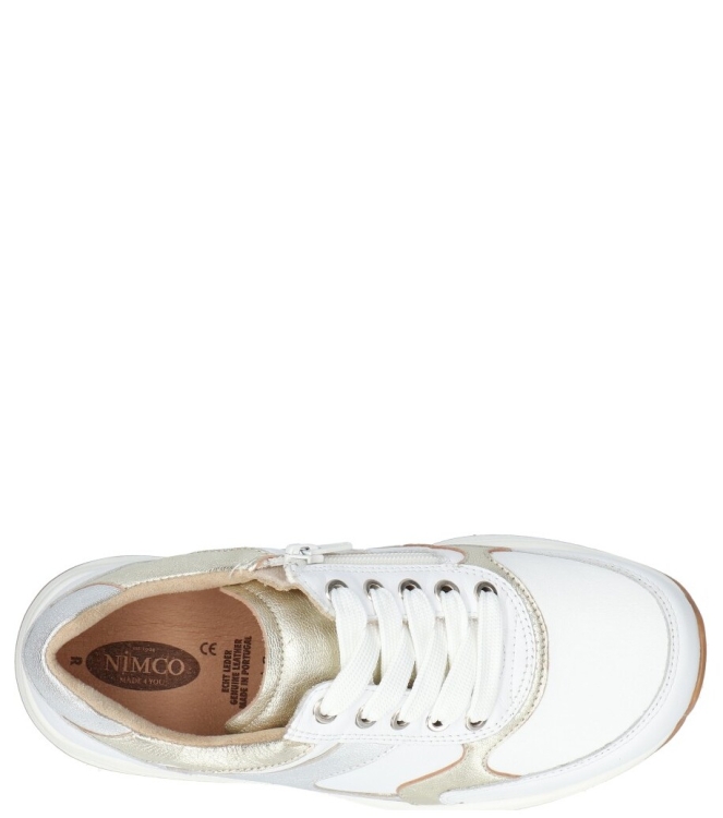 Nimco Nimco sneaker <span>70404.3 151 7003 Polish Lace KX</span> 151 White Combi Nimco sneaker <span>70404.3 151 7003 Polish Lace KX</span> 70404.3 151 7003 Polish Lace KX meerkleurig - www.bremmerschoenen.info - Bremmer Schoenen