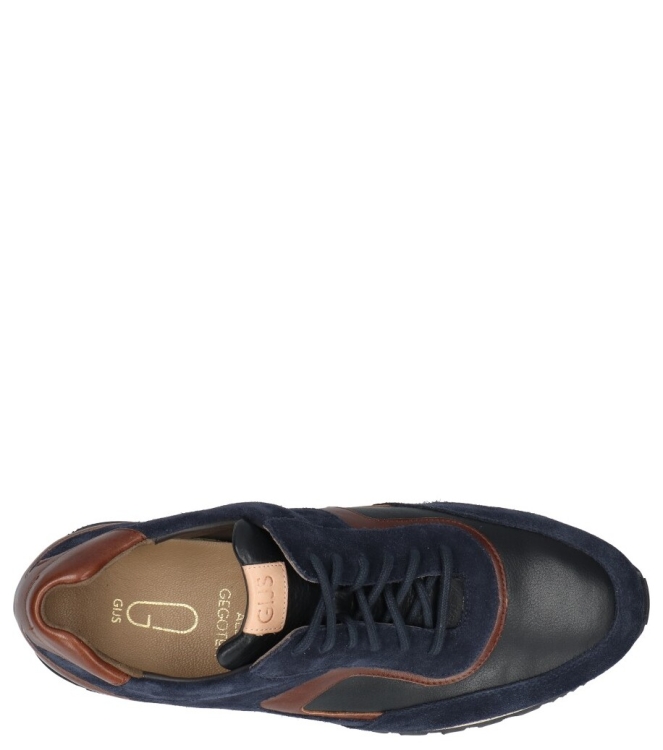 Gijs sneaker <span>2138 905 2175</span> 2138 905 2175 blauw - www.bremmerschoenen.info - Bremmer Schoenen
