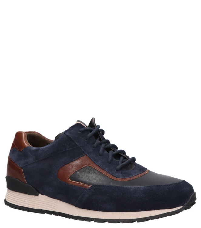 Gijs Gijs sneaker <span>2138 908 2175</span> 2175 MARINE/CUOIO/NATUREL Gijs sneaker <span>2138 908 2175</span> 2138 908 2175 blauw - www.bremmerschoenen.info - Bremmer Schoenen