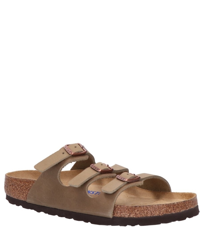 Birkenstock Birkenstock slipper <span>1011432 Florida</span> oiled Tabacco Brown Birkenstock slipper <span>1011432 Florida</span> 1011432 Florida groen - www.bremmerschoenen.info - Bremmer Schoenen