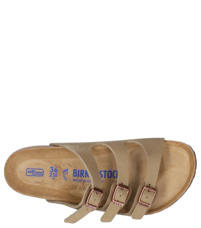 Birkenstock Birkenstock slipper <span>1011432 Florida</span> oiled Tabacco Brown Birkenstock slipper <span>1011432 Florida</span> 1011432 Florida groen - www.bremmerschoenen.info - Bremmer Schoenen