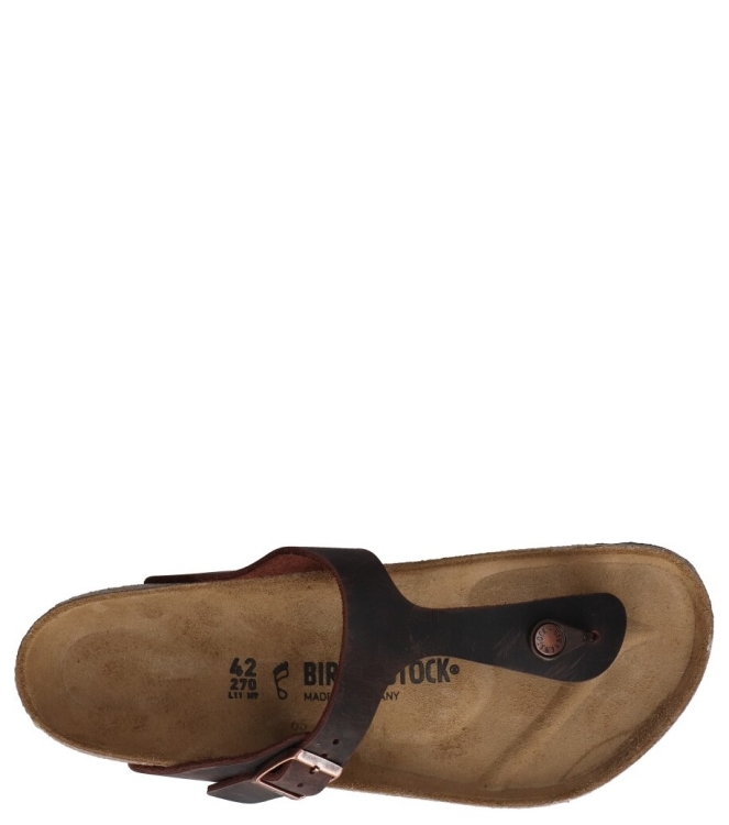 Birkenstock Birkenstock slipper <span>743831 Gizeh</span> Habana Birkenstock slipper <span>743831 Gizeh</span> 743831 Gizeh bruin - www.bremmerschoenen.info - Bremmer Schoenen