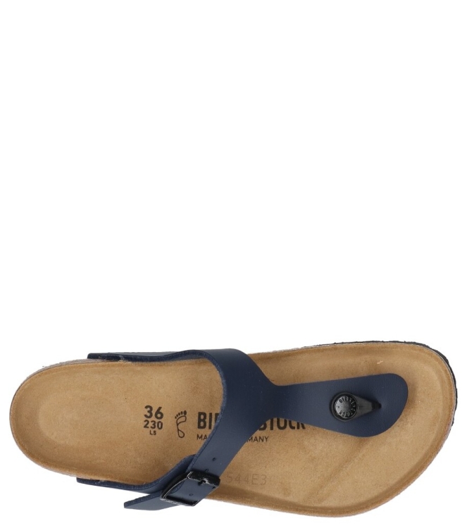 Birkenstock Birkenstock slipper <span>143621 Gizeh</span> blue Birkenstock slipper <span>143621 Gizeh</span> 143621 Gizeh blauw - www.bremmerschoenen.info - Bremmer Schoenen