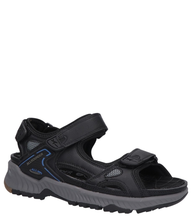 Allrounder sandaal <span>Honduras 84</span> Honduras 84 zwart - www.bremmerschoenen.info - Bremmer Schoenen