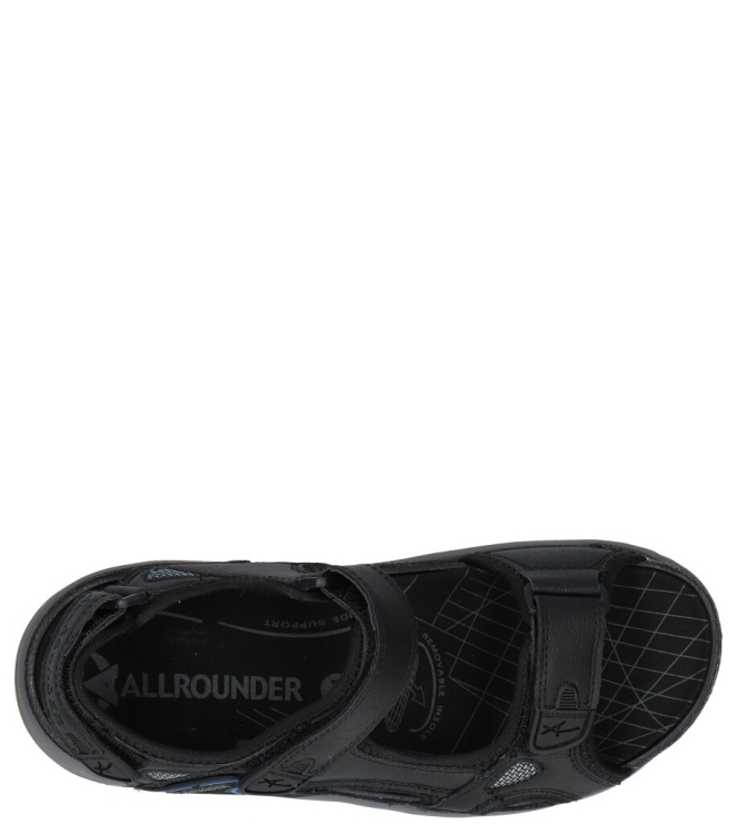 Allrounder sandaal <span>Honduras 84</span> Honduras 84 zwart - www.bremmerschoenen.info - Bremmer Schoenen