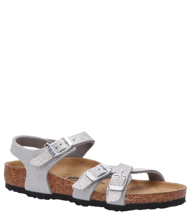 Birkenstock Birkenstock sandaal <span>1030536 Kumba</span> Silver Birkenstock sandaal <span>1030536 Kumba</span> 1030536 Kumba zilver - www.bremmerschoenen.info - Bremmer Schoenen