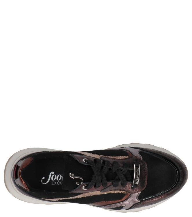 Footnotes Footnotes sneaker <span>25.005 2010 Silke</span> 2010 suede black brons combi Footnotes sneaker <span>25.005 2010 Silke</span> 25.005 2010 Silke bruin - www.bremmerschoenen.info - Bremmer Schoenen