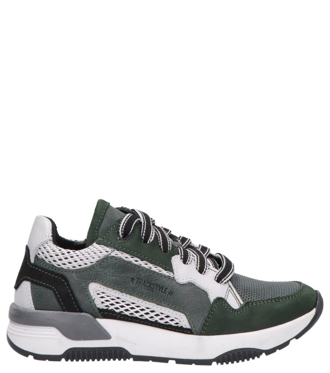 Track Style sneaker <span>326895 568 Dylan Dodo</span> 326895 568 Dylan Dodo groen - www.bremmerschoenen.info - Bremmer Schoenen