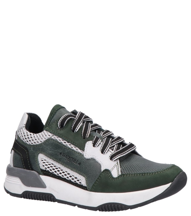 Track Style sneaker <span>326895 568 Dylan Dodo</span> 326895 568 Dylan Dodo groen - www.bremmerschoenen.info - Bremmer Schoenen