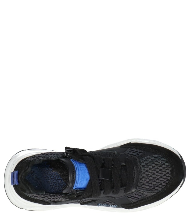 Track Style sneaker <span>326870 589 Pepijn Poker</span> 326870 589 Pepijn Poker zwart - www.bremmerschoenen.info - Bremmer Schoenen