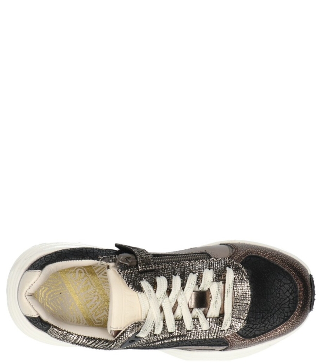 Twins sneaker <span>326603 996 Tessa Tulp</span> 326603 996 Tessa Tulp brons - www.bremmerschoenen.info - Bremmer Schoenen