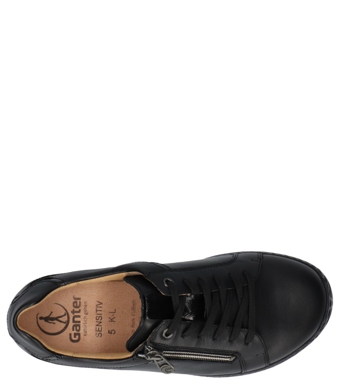 Ganter Ganter sneaker <span>209911 0100 Karla-louise</span> 0100 Schwarz Ganter sneaker <span>209911 0100 Karla-louise</span> 209911 0100 Karla-louise zwart - www.bremmerschoenen.info - Bremmer Schoenen