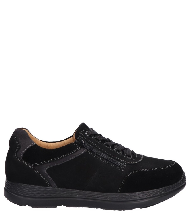 Ganter sneaker <span>259852 0100 Karl-Ludwig</span> 259852 0100 Karl-Ludwig zwart - www.bremmerschoenen.info - Bremmer Schoenen