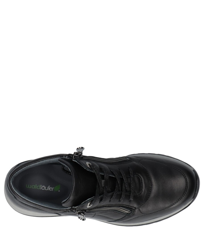 Waldlaufer sneaker <span>928701 144 001 H-Inessa</span> 928701 144 001 H-Inessa zwart - www.bremmerschoenen.info - Bremmer Schoenen