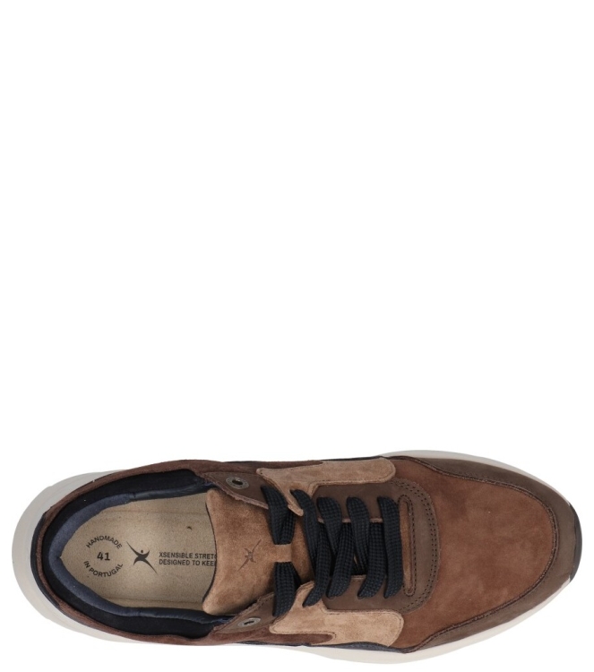 Xsensible Xsensible sneaker <span>33200.2 360 Golden Gate Men HX</span> 360 Dark Brown Combi Xsensible sneaker <span>33200.2 360 Golden Gate Men HX</span> 33200.2 360 Golden Gate Men HX bruin - www.bremmerschoenen.info - Bremmer Schoenen