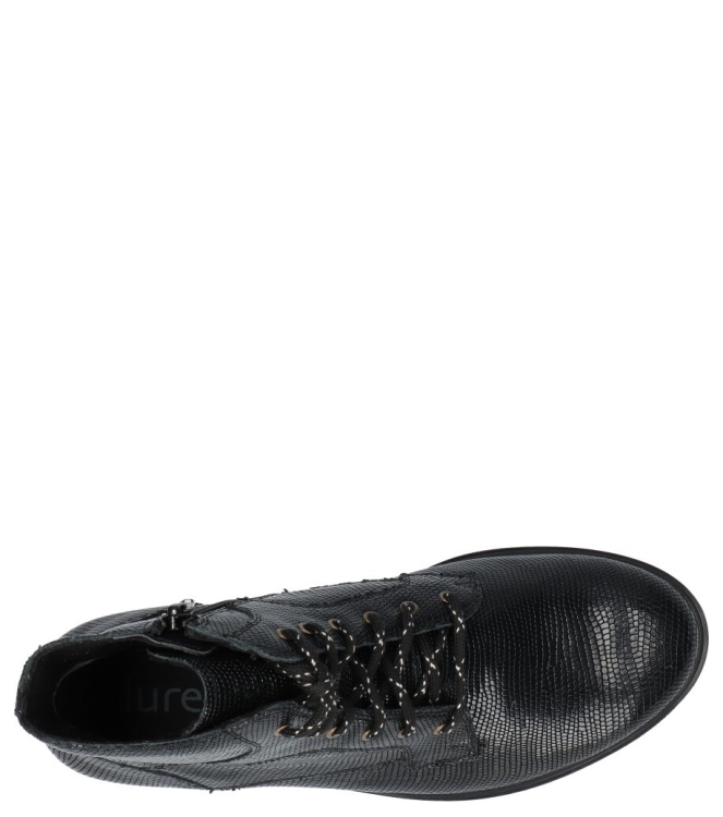 Durea veterboot <span>9832 838 1839</span> 9832 838 1839 zwart - www.bremmerschoenen.info - Bremmer Schoenen
