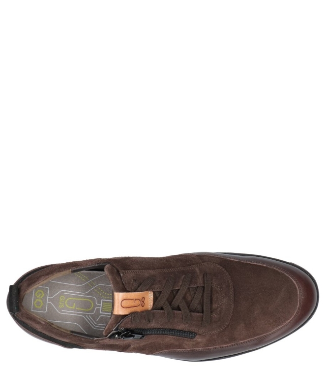 Gijs Gijs sneaker <span>2085 202 1713</span> 1713 SIGARO/CAFFE/ZWART/NATUREL Gijs sneaker <span>2085 202 1713</span> 2085 202 1713 bruin - www.bremmerschoenen.info - Bremmer Schoenen