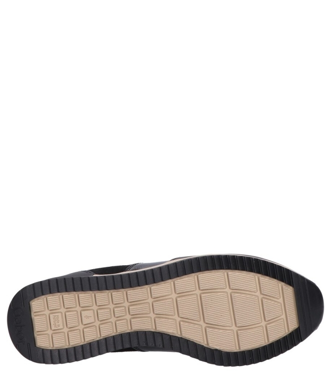 Gabor Gabor sneaker <span>6019.01.001</span> 001 black (gold) Gabor sneaker <span>6019.01.001</span> 6019.01.001 zwart - www.bremmerschoenen.info - Bremmer Schoenen