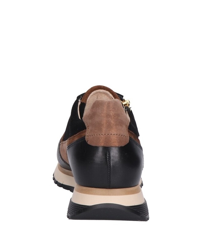 Gabor Gabor sneaker <span>6029.01.002</span> 002 black/whisky(gold) Gabor sneaker <span>6029.01.002</span> 6029.01.002 zwart - www.bremmerschoenen.info - Bremmer Schoenen
