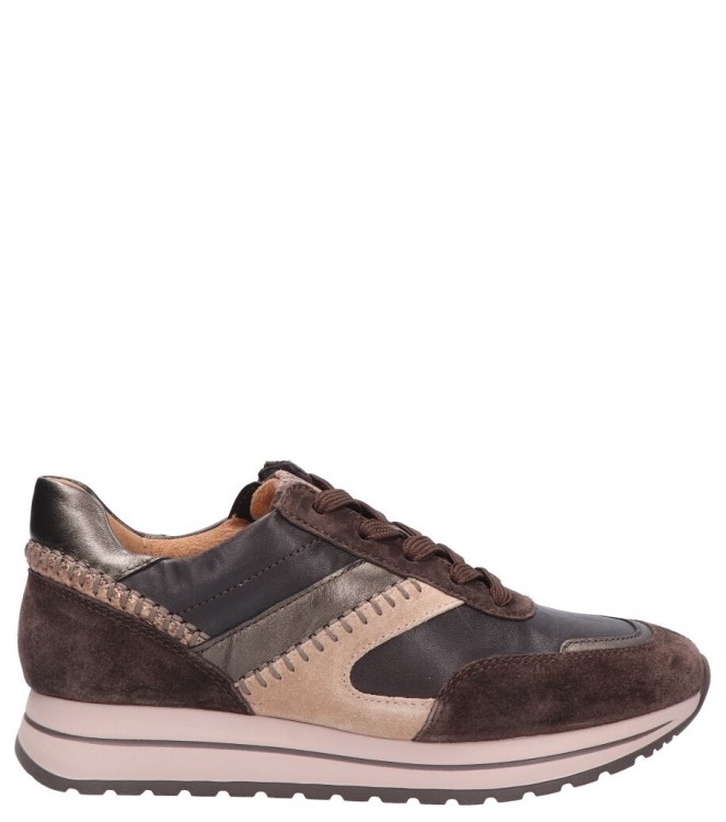Gabor Gabor sneaker <span>6031.01.001</span> 001 mocca/sand Gabor sneaker <span>6031.01.001</span> 6031.01.001 bruin - www.bremmerschoenen.info - Bremmer Schoenen