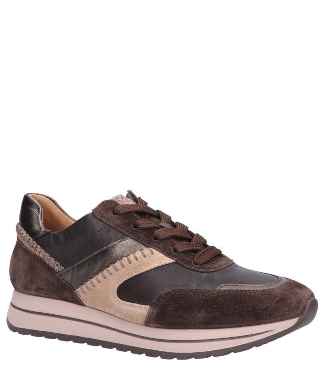 Gabor Gabor sneaker <span>6031.01.001</span> 001 mocca/sand Gabor sneaker <span>6031.01.001</span> 6031.01.001 bruin - www.bremmerschoenen.info - Bremmer Schoenen
