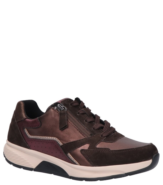 Gabor Gabor sneaker <span>0106.01.016</span> 016 noce/mocca kombi Gabor sneaker <span>0106.01.016</span> 0106.01.016 bruin - www.bremmerschoenen.info - Bremmer Schoenen