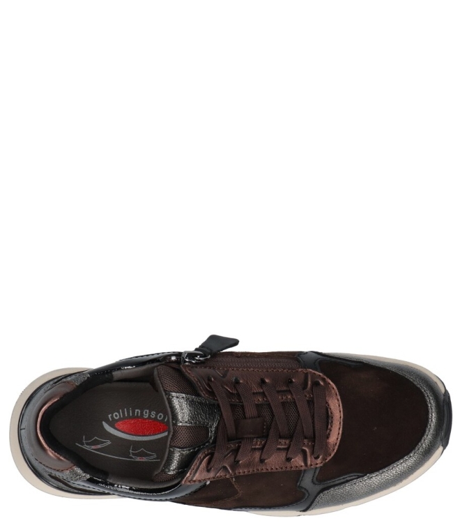 Gabor Gabor sneaker <span>0103.02.003</span> 003 mocca/kupfer kombi Gabor sneaker <span>0103.02.003</span> 0103.02.003 bruin - www.bremmerschoenen.info - Bremmer Schoenen