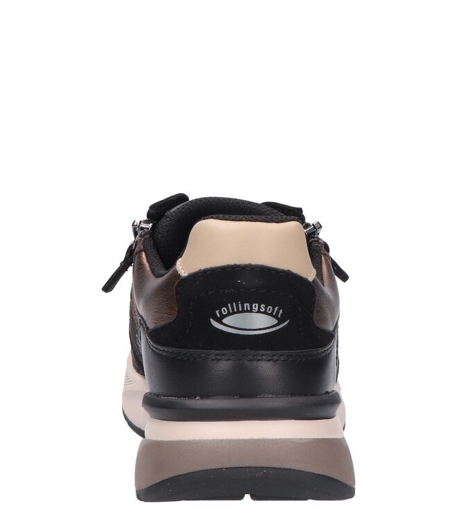 Gabor Gabor sneaker <span>0105.01.006</span> 006 black/desert kombi Gabor sneaker <span>0105.01.006</span> 0105.01.006 zwart - www.bremmerschoenen.info - Bremmer Schoenen