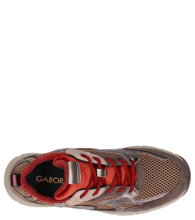 Gabor Gabor sneaker <span>6005.01.006</span> 006 taupe/dark-rose c. Gabor sneaker <span>6005.01.006</span> 6005.01.006 beige - www.bremmerschoenen.info - Bremmer Schoenen