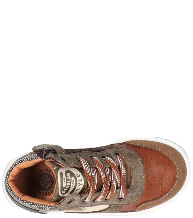 Develab Develab sneaker <span>46281 793</span> 793 brown combi suede Develab sneaker <span>46281 793</span> 46281 793 bruin - www.bremmerschoenen.info - Bremmer Schoenen