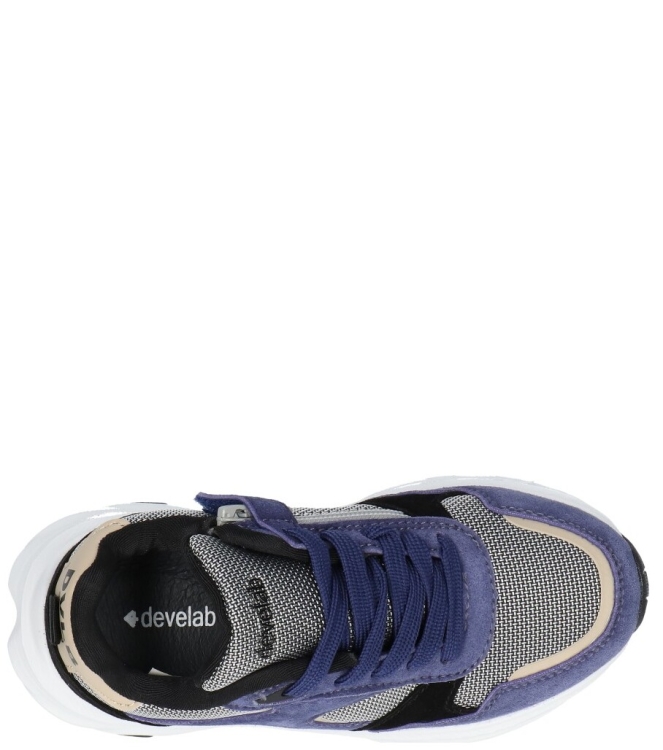 Develab Develab sneaker <span>40003 699</span> 699 Blue Combi Fantasy Develab sneaker <span>40003 699</span> 40003 699 blauw - www.bremmerschoenen.info - Bremmer Schoenen