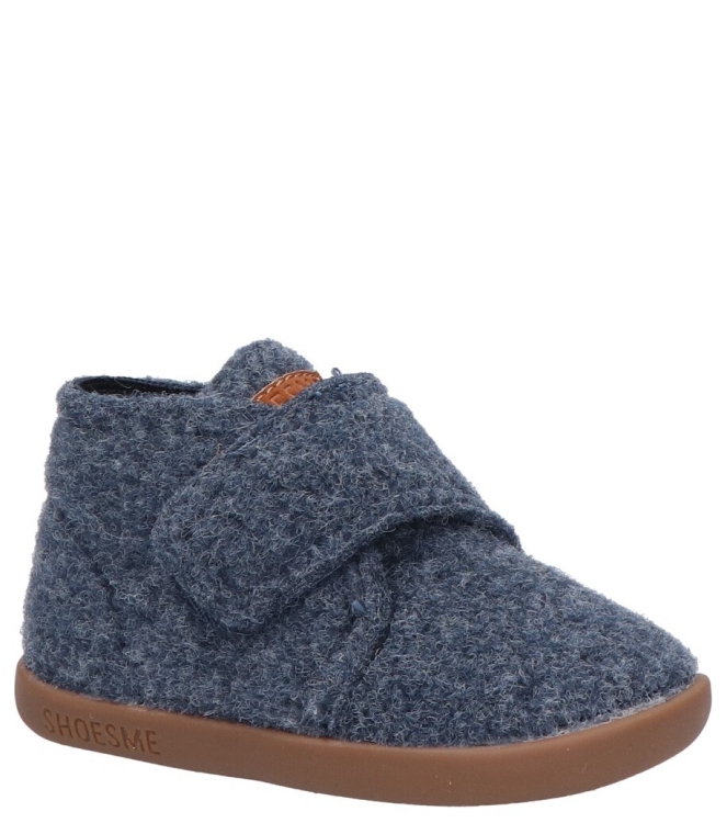 Shoesme pantoffel <span>HS24W020-J</span> HS24W020-J blauw - www.bremmerschoenen.info - Bremmer Schoenen