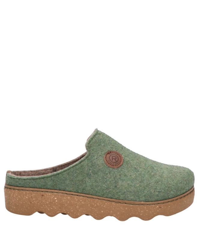 Rhode slipper <span>6120 62</span> 6120 62 groen - www.bremmerschoenen.info - Bremmer Schoenen