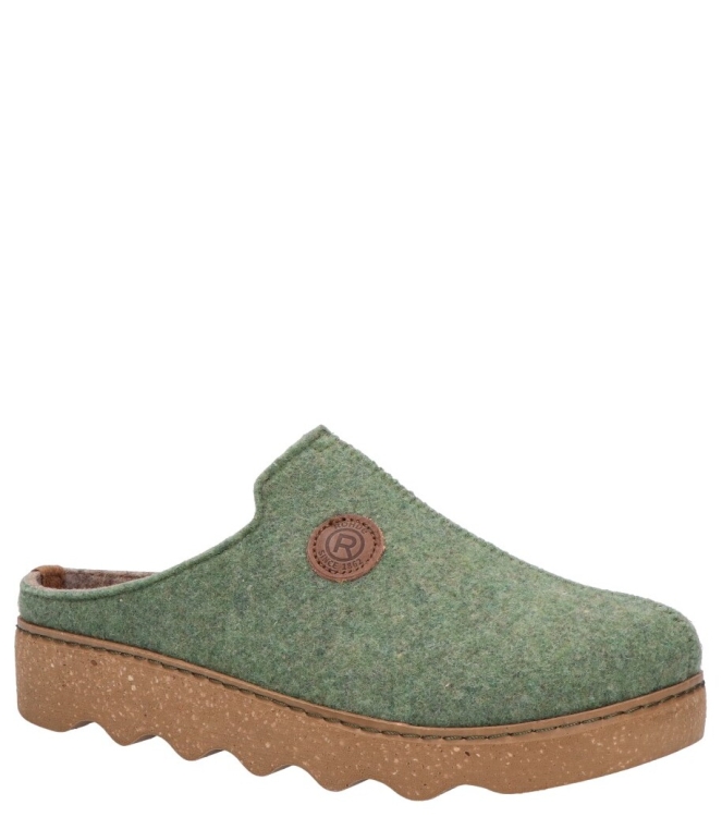 Rhode slipper <span>6120 62</span> 6120 62 groen - www.bremmerschoenen.info - Bremmer Schoenen