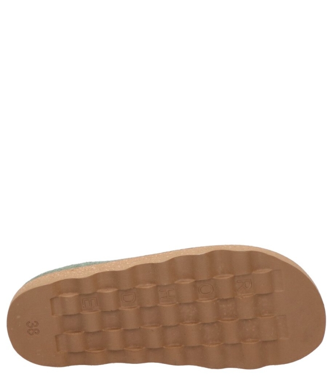 Rhode slipper <span>6120 62</span> 6120 62 groen - www.bremmerschoenen.info - Bremmer Schoenen
