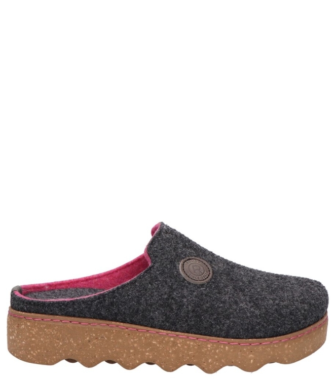 Rohde Rhode slipper <span>6120 84</span> 84 stone Rhode slipper <span>6120 84</span> 6120 84 grijs - www.bremmerschoenen.info - Bremmer Schoenen