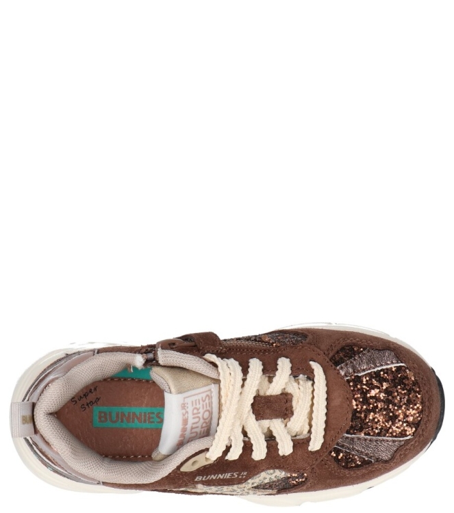 Bunnies JR sneaker <span>226530 417 Daan Dash</span> 226530 417 Daan Dash bruin - www.bremmerschoenen.info - Bremmer Schoenen