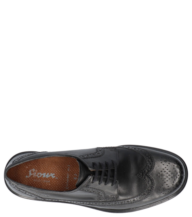Sioux Sioux veterschoen <span>28446 PACCO</span> Zwart Sioux veterschoen <span>28446 PACCO</span> 28446 PACCO zwart - www.bremmerschoenen.info - Bremmer Schoenen