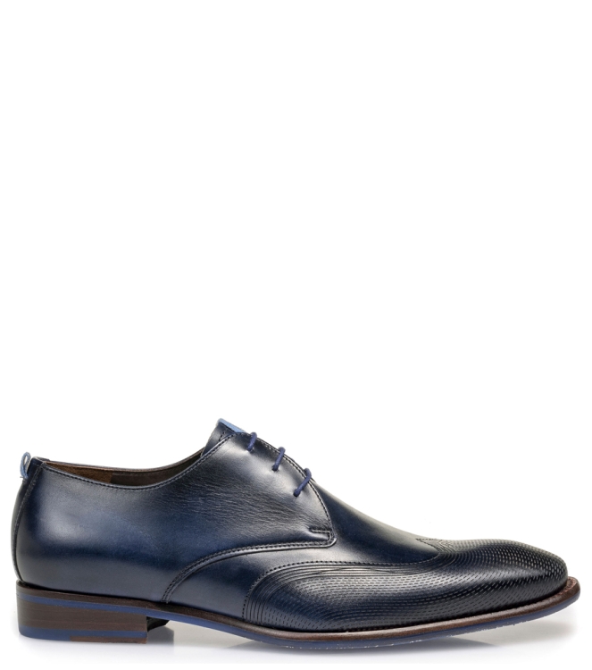 Floris van Bommel geklede schoen <span>de Stapper 06-01 SFM-30144 41-01 / 18082/01</span> de Stapper 06-01 SFM-30144 41-01 / 18082/01 blauw - www.bremmerschoenen.info - Bremmer Schoenen