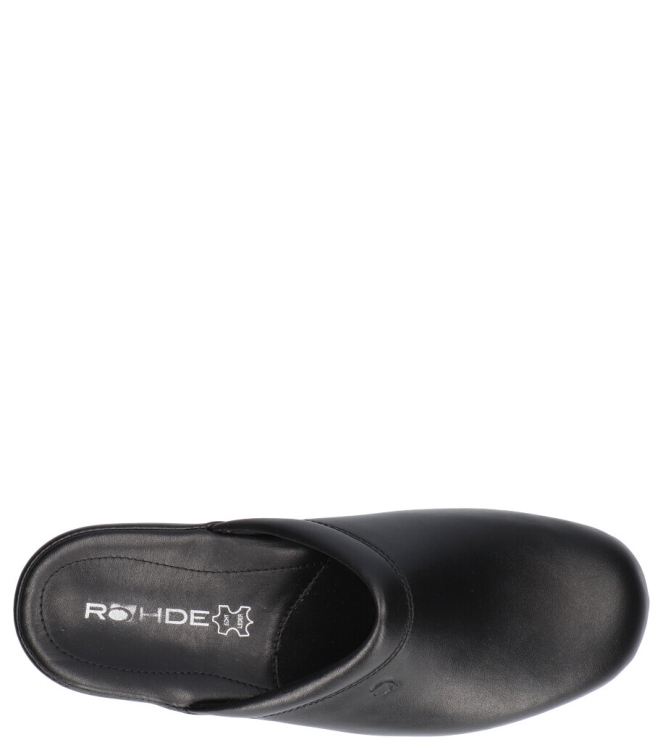 Rohde Rohde pantoffel <span>6600 90</span> Black Rohde pantoffel <span>6600 90</span> 6600 90 zwart - www.bremmerschoenen.info - Bremmer Schoenen