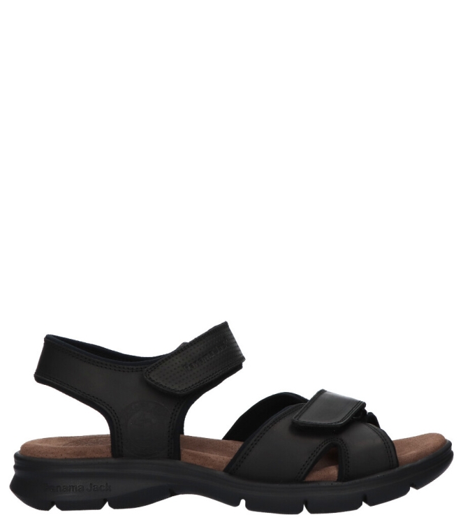 Panama Jack Sandaal <span>Sanders Basics C2</span> Sanders Basics C2 zwart - www.bremmerschoenen.info - Bremmer Schoenen