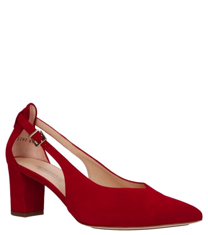 Peter Kaiser Peter Kaiser pump <span>67375 248</span> lipstick suede Peter Kaiser pump <span>67375 248</span> 67375 248 rood - www.bremmerschoenen.info - Bremmer Schoenen